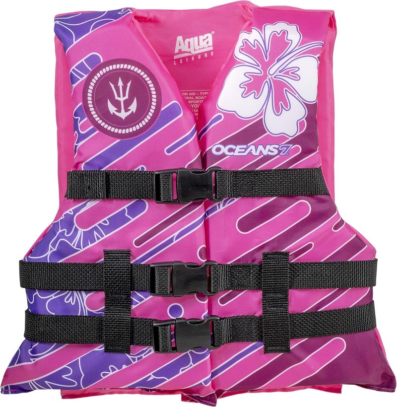 Oceans 7 US Coast Guard Approved Life Jacket for Infant, Kids, Youth, – Type II & III Vest, Personal Flotation Device - Image 4